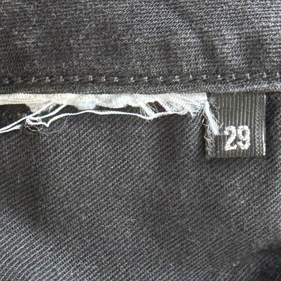 Guess Cargo Jeans Women’s 29 Thrashed Emo Punk Biker Stretch Ankle Zippers - Picture 10 of 16